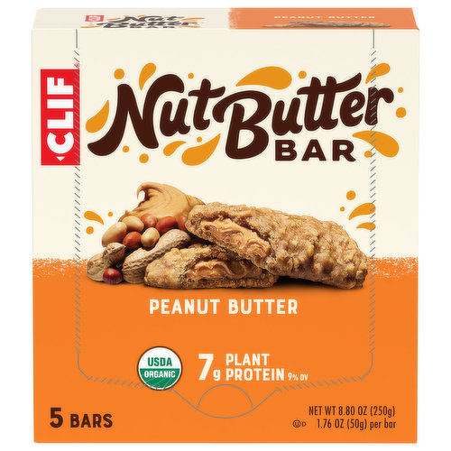 Clif Nut Butter Bars, Peanut Butter