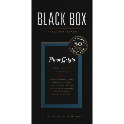 Black Box Pinot Grigio, California, 2017