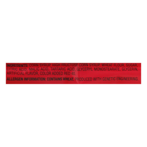 Sour Punch Candy, Strawberry Straws