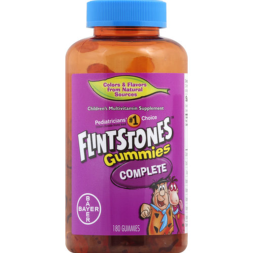 Flintstones Multivitamin, Children's, Complete, Gummies