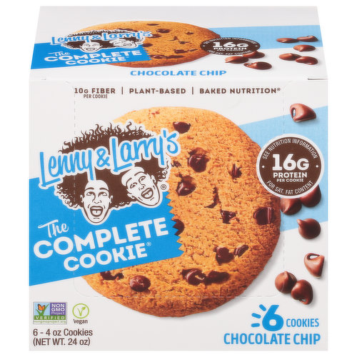 Lenny & Larry's The Complete Cookie, Chocolate Chip