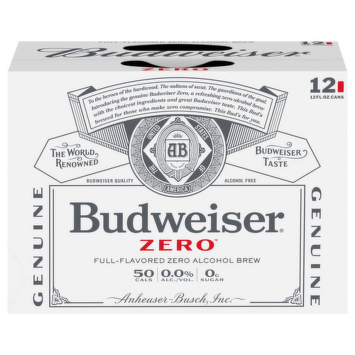 Budweiser Malt Beverage, Zero