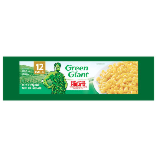 Green Giant Sweet Corn, Whole Kernel, Niblets, Extra Sweet