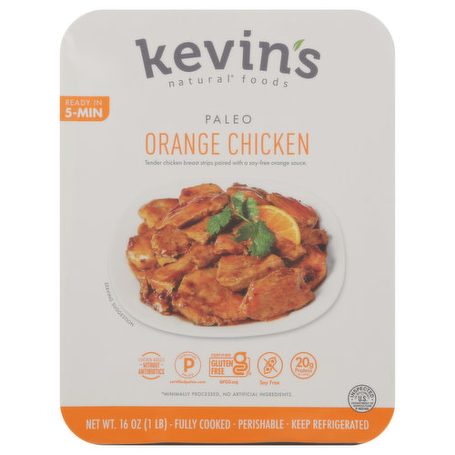 Kevin's Natural Foods Orange Chicken, Paleo