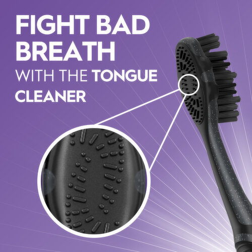 Oral-B Advanced Whitening Charcoal Toothbrushes, Soft