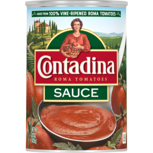 Contadina Sauce, Roma Tomatoes