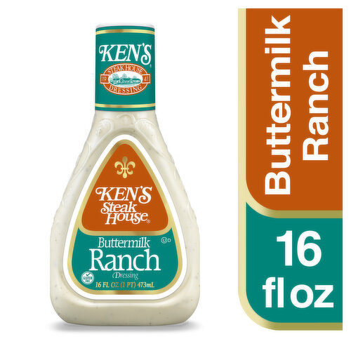 Ken's Steak House Buttermilk Ranch Salad Dressing