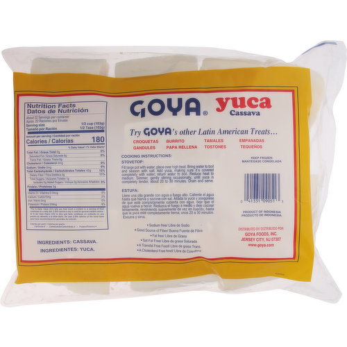 Goya Yuca, Cassava