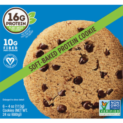 Lenny & Larry's Cookies, Protein, Soft-Baked, Chocolate Chip
