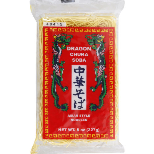 Dragon Noodles, Asian Style, Chuka Soba