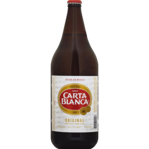 Carta Blanca Beer, Original