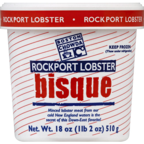 Boston Chowda Bisque, Rockport Lobster