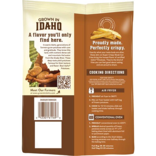 Lamb Weston Super Crispy Steak Cut Fries