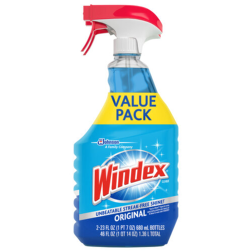 Windex Cleaner, Original, Value Pack