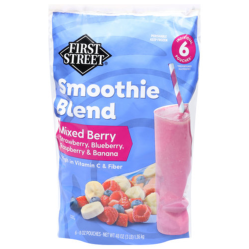 First Street Smoothie Blend, Mixed Berry