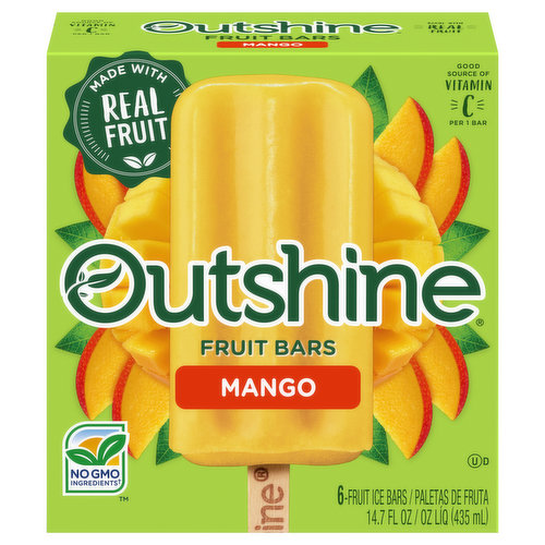 Outshine Fruit Ice Bars, Mango