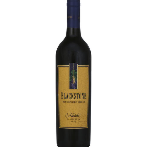 Blackstone Merlot, California, 2009