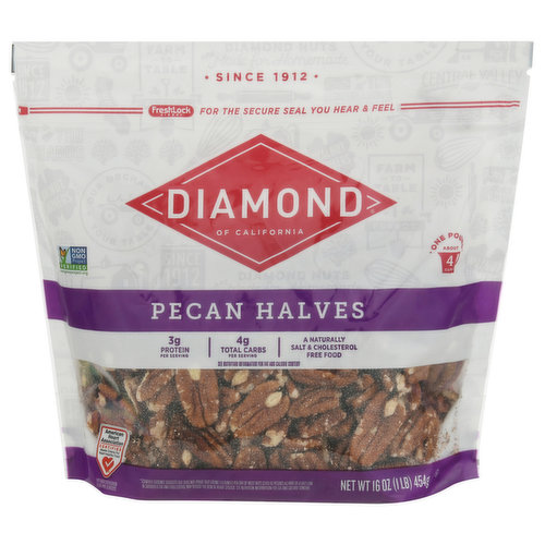 Diamond of California Pecan, Halves