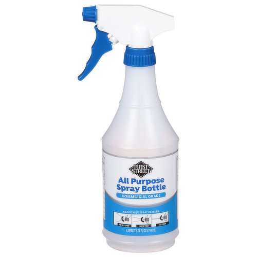 First Street Spray Bottle, All Purpose, Commercial Grade