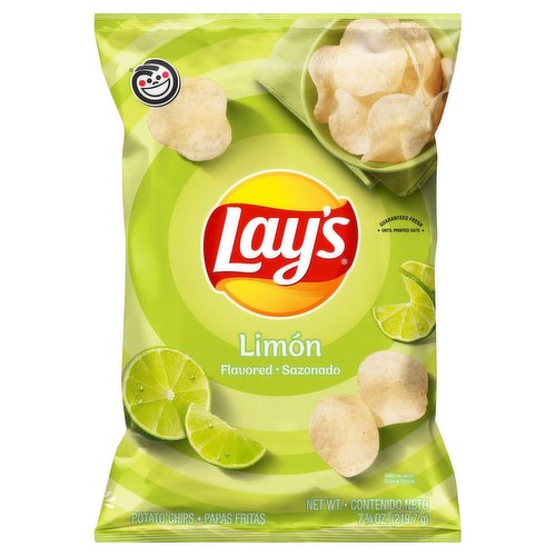 Lay's Lay's Potato Chips Limon 7 3/4 Oz