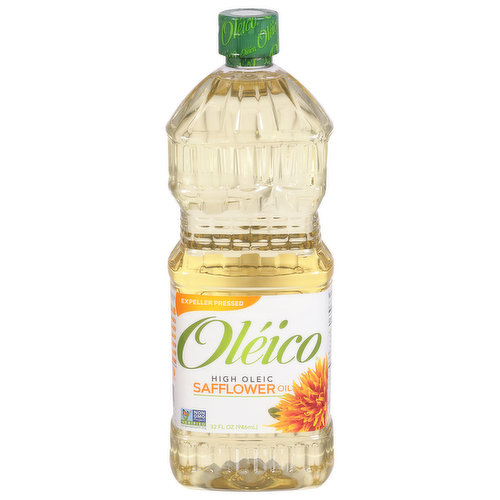 Oleico Safflower Oil, High Oleic, Expeller Pressed