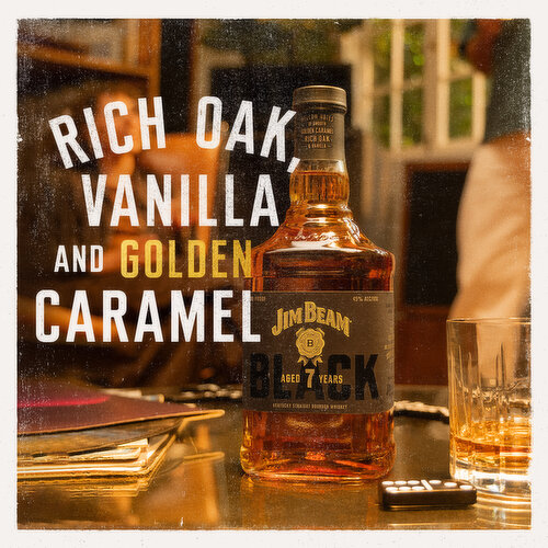 Jim Beam Black 7 Year Old Bourbon Whiskey