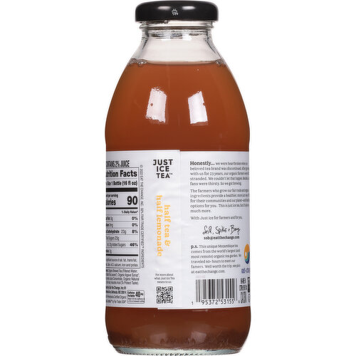 Just Ice Tea Tea, Half Tea & Half Lemonade