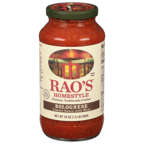 Rao's Tomato Sauce, Bolognese, Homestyle