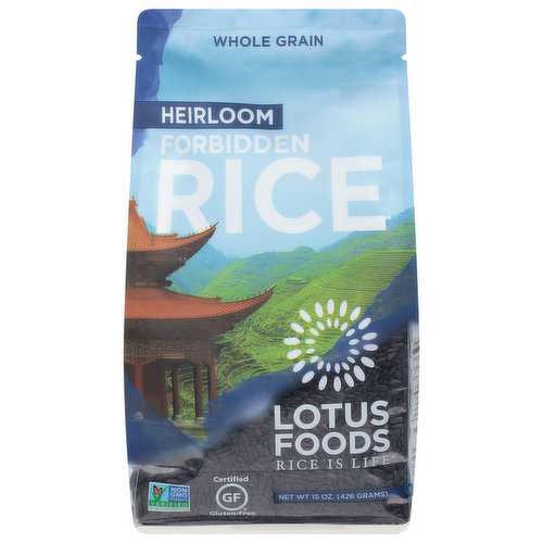 Lotus Foods Rice, Forbidden, Heirloom