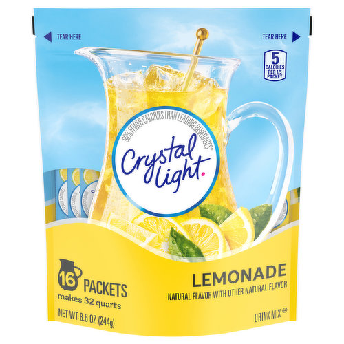 Crystal Light Drink Mix, Lemonade