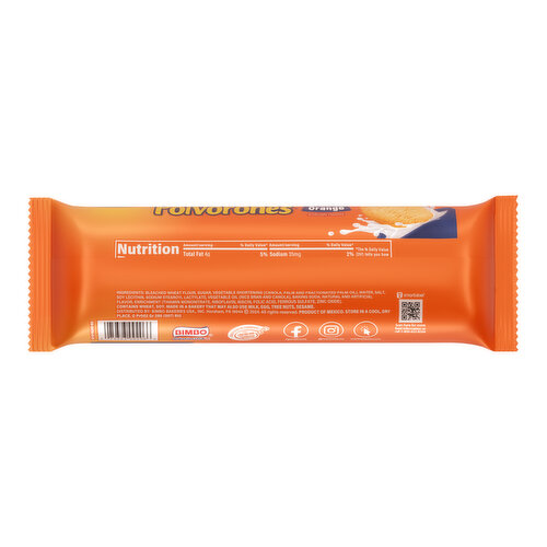 Marinela Orange Shortbread Cookies, 9.88 oz