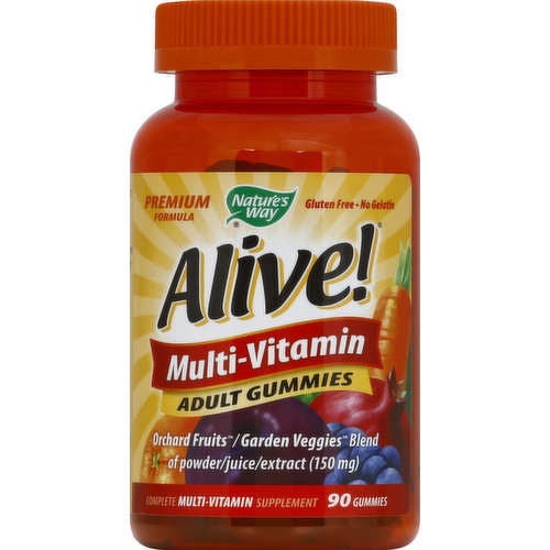 Alive! Multi-Vitamin, Adult Gummies