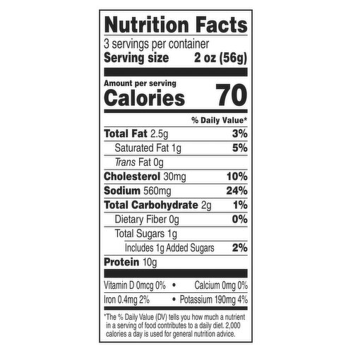 Columbus Uncured Black Forest Ham