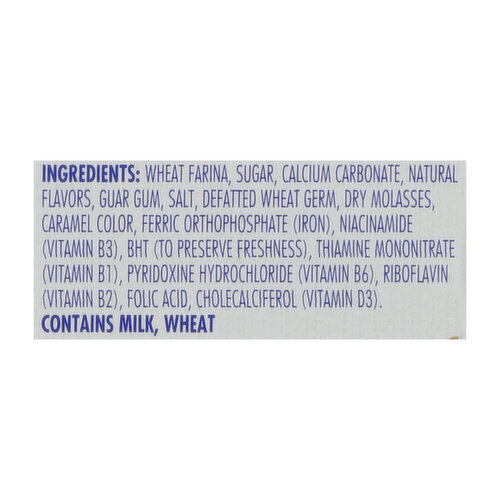 Cream of Wheat Instant Hot Cereal, Maple & Brown Sugar