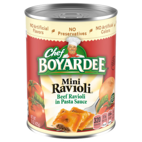 Chef Boyardee Ravioli, Mini