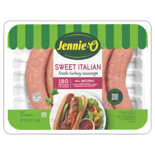 Jennie-O Fresh Turkey Sausage, Sweet Italian