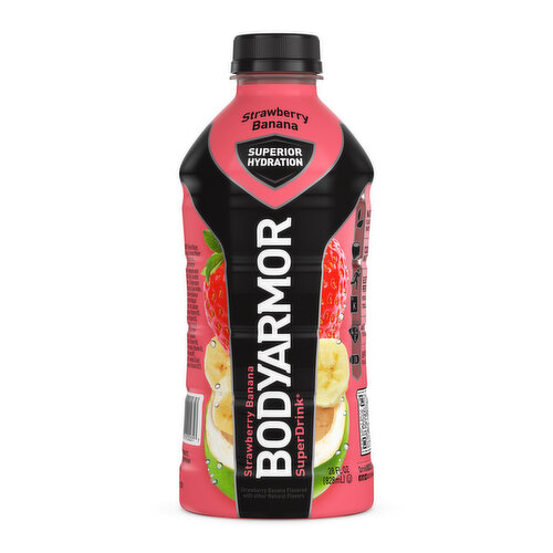 BODYARMOR Sports Drink Strawberry Banana, 28 fl oz