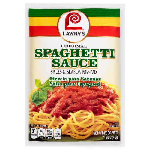 Lawry's Spaghetti Mix