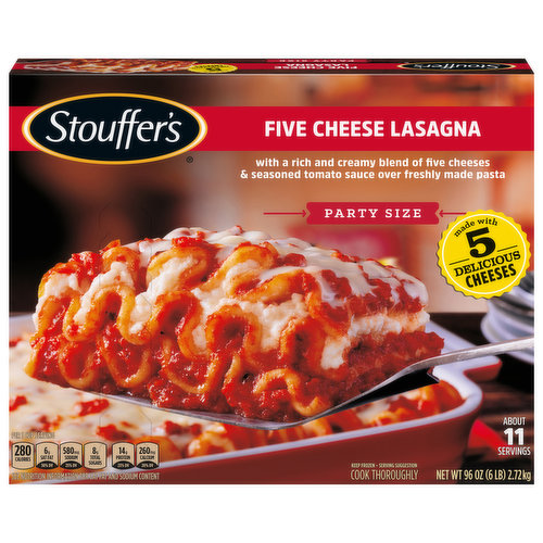 Stouffer's Lasagna, Five Cheese, Party Size