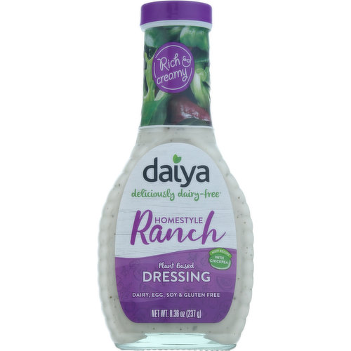 Daiya Dressing, Homestyle Ranch, Rich & Creamy