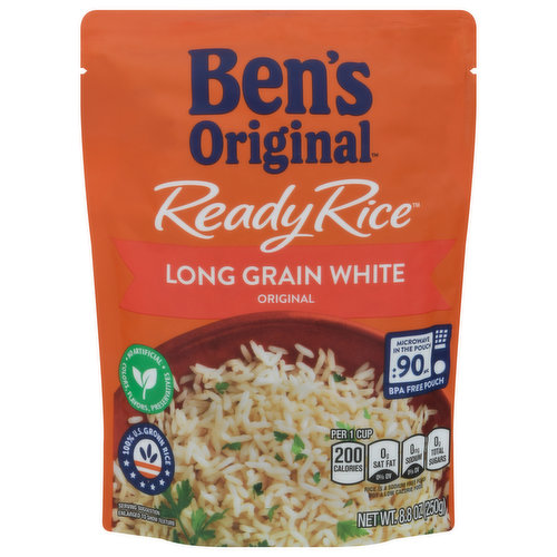Ben's Original White Rice, Long Grain, Original