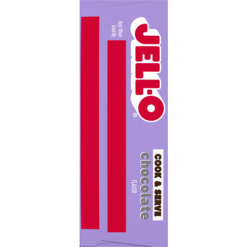 Jell-O Cook & Serve Chocolate Pudding & Pie Filling Family Size