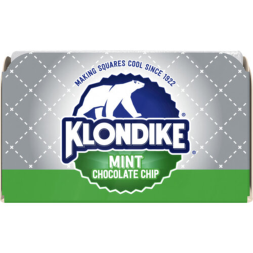 Klondike Frozen Dairy Dessert Bars, Mint Chocolate Chip