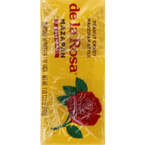 De La Rosa Candy, Peanut, Marzipan Style
