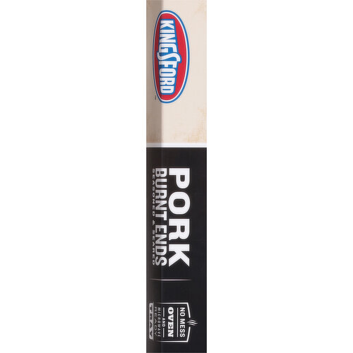 Kingsford Pork, Burnt Ends, Seasoned & Seared