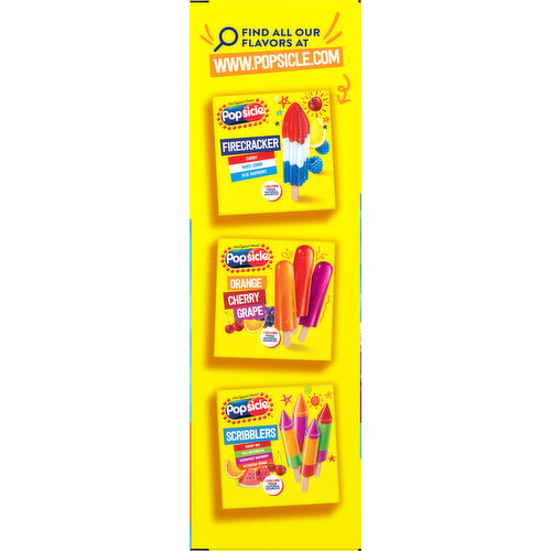 Popsicle Confection Bars, Fruit Punch & Cotton Candy, SpongeBob SquarePants