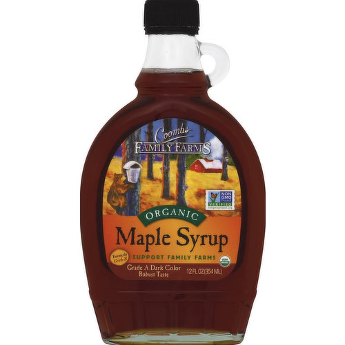 Coombs Family Farms Organic Grade A Dark Maple Syrup