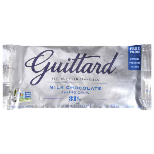 Guittard Baking Chips, Milk Chocolate