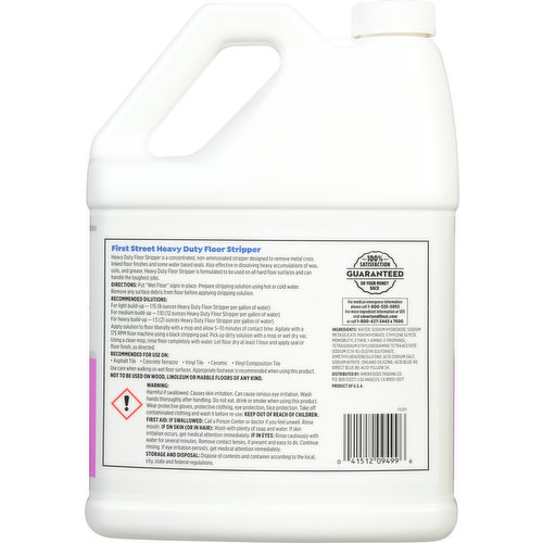 First Street Floor Stripper, Heavy Duty, Commercial Grade, Concentrated