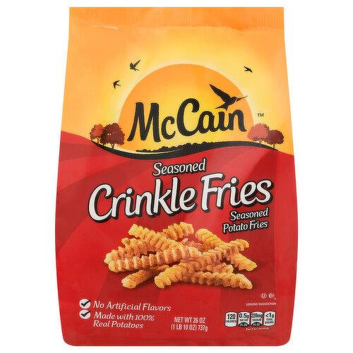 McCain Crinkle Fries, Seasoned